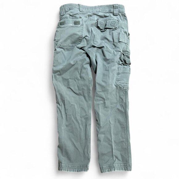 Duluth Trading Flex Fire Hose Pants Size 30x30 Slim Fit Cargo Work Pants Gray - Picture 2 of 8